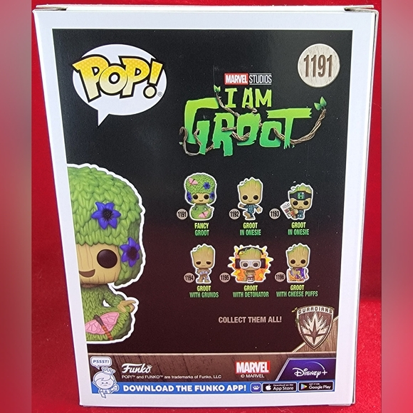 Fancy groot funko # 1191 (nib) with pop protector - Picture 7 of 7